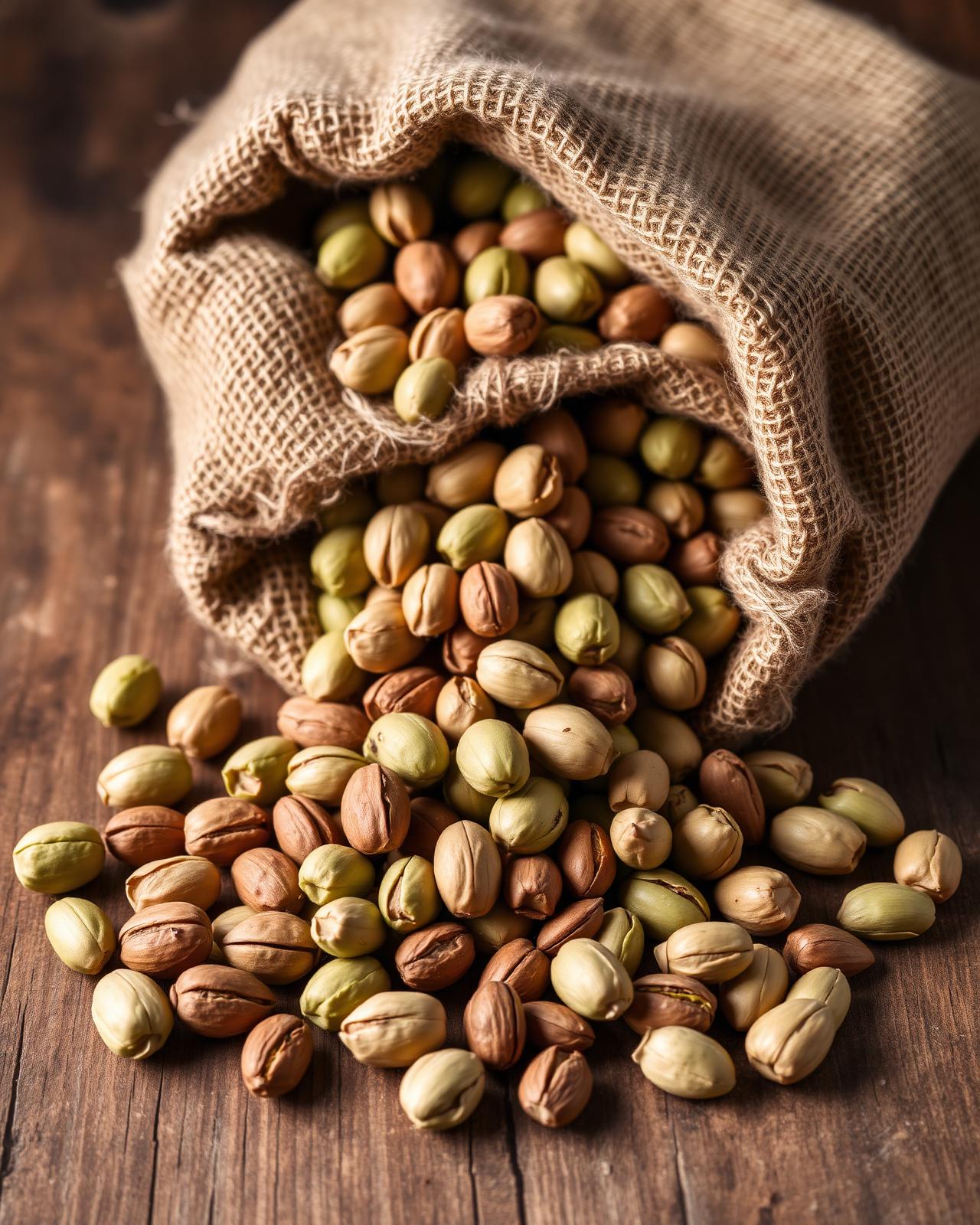 Kunduz Long Green Pistachios & Almonds